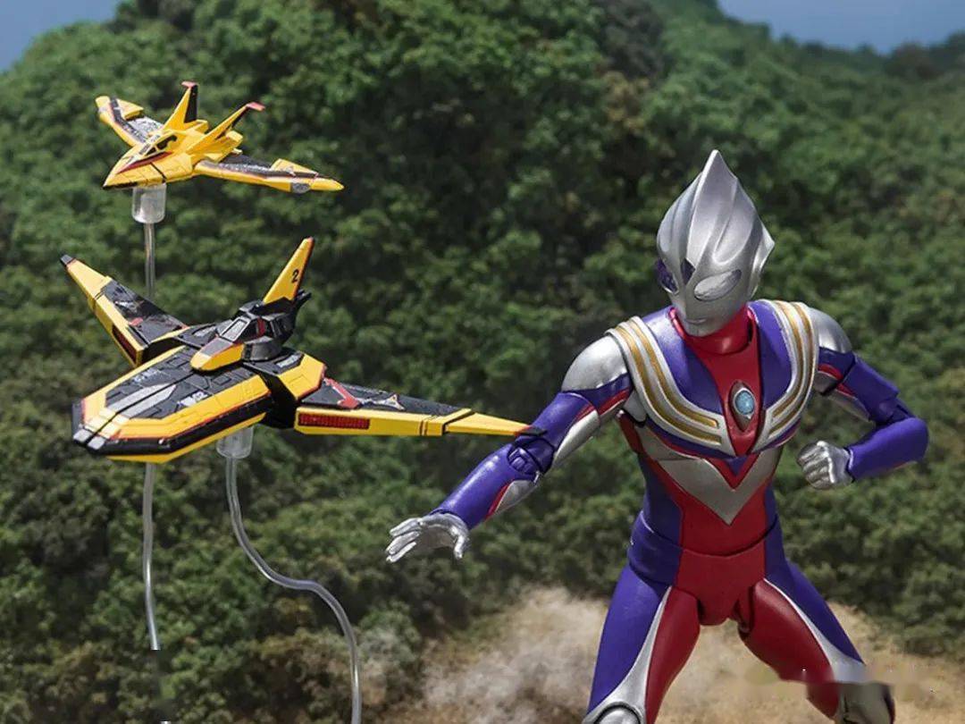 分开卖万代22年1月shf怪兽哥尔赞shf胜利队飞燕1号2号战机套装官图