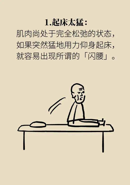 医学漫画|【关注】6个致命小动作，你家老人可能天天在做