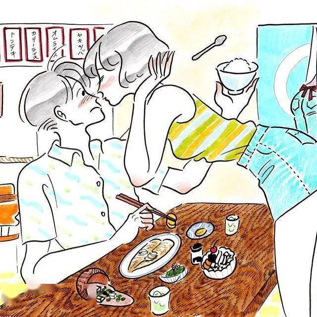 日本小姐姐的70张情侣插画,好真实!30万网友直呼:太刺激~_tanaka