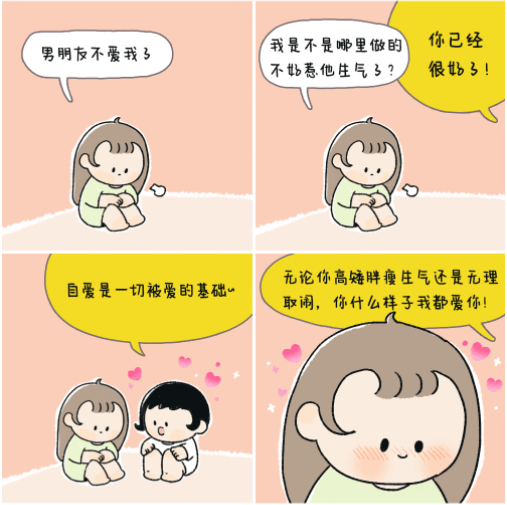 当代女性自爱行为对照表