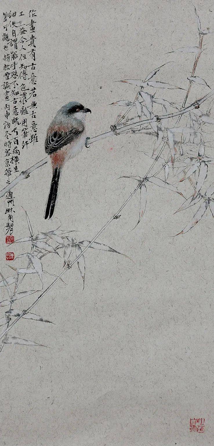 欣赏汤琳南的花鸟太耐看了