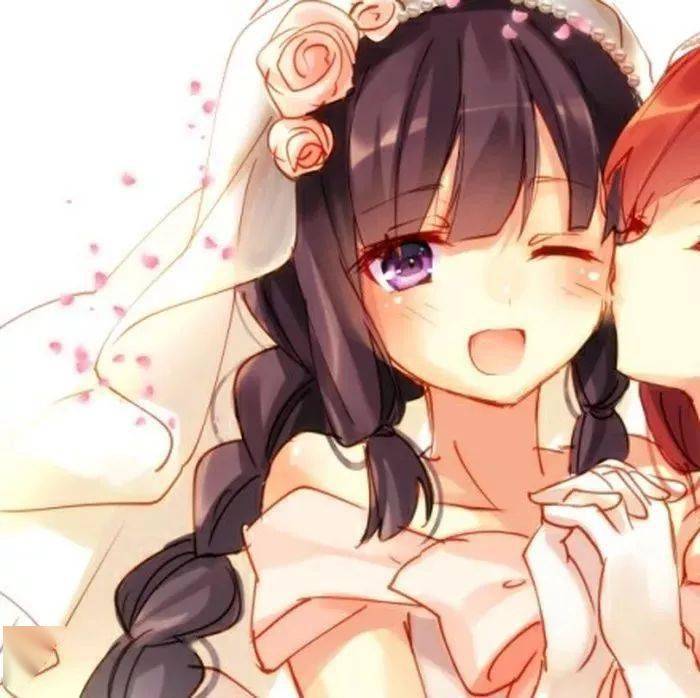 可爱不止一点的动漫闺蜜头像