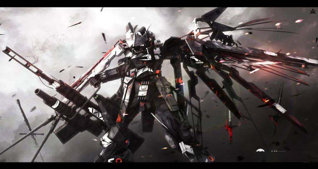 【靓图】一组帅炸的科幻类机甲题材插画!