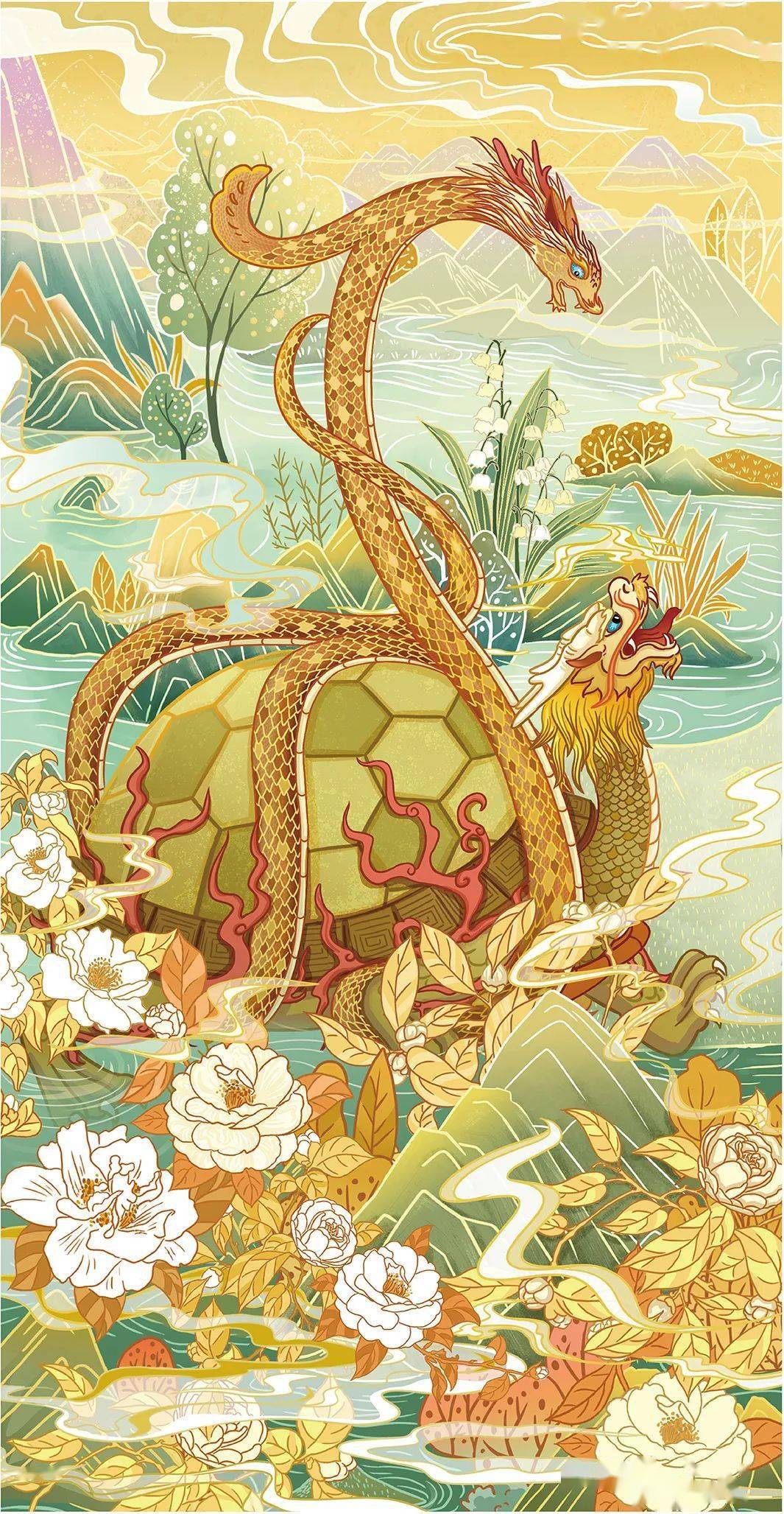 古代中国传说中的四大神兽分别为青龙,白虎,朱雀,玄武.