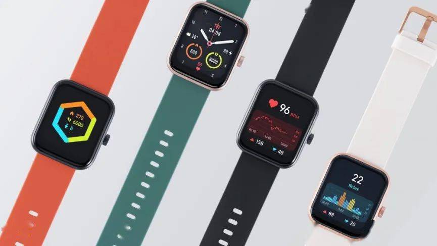 手表|小米子品牌 Maimo 海外发了新手表，不到 40 美元，很像 Apple Watch Series 7