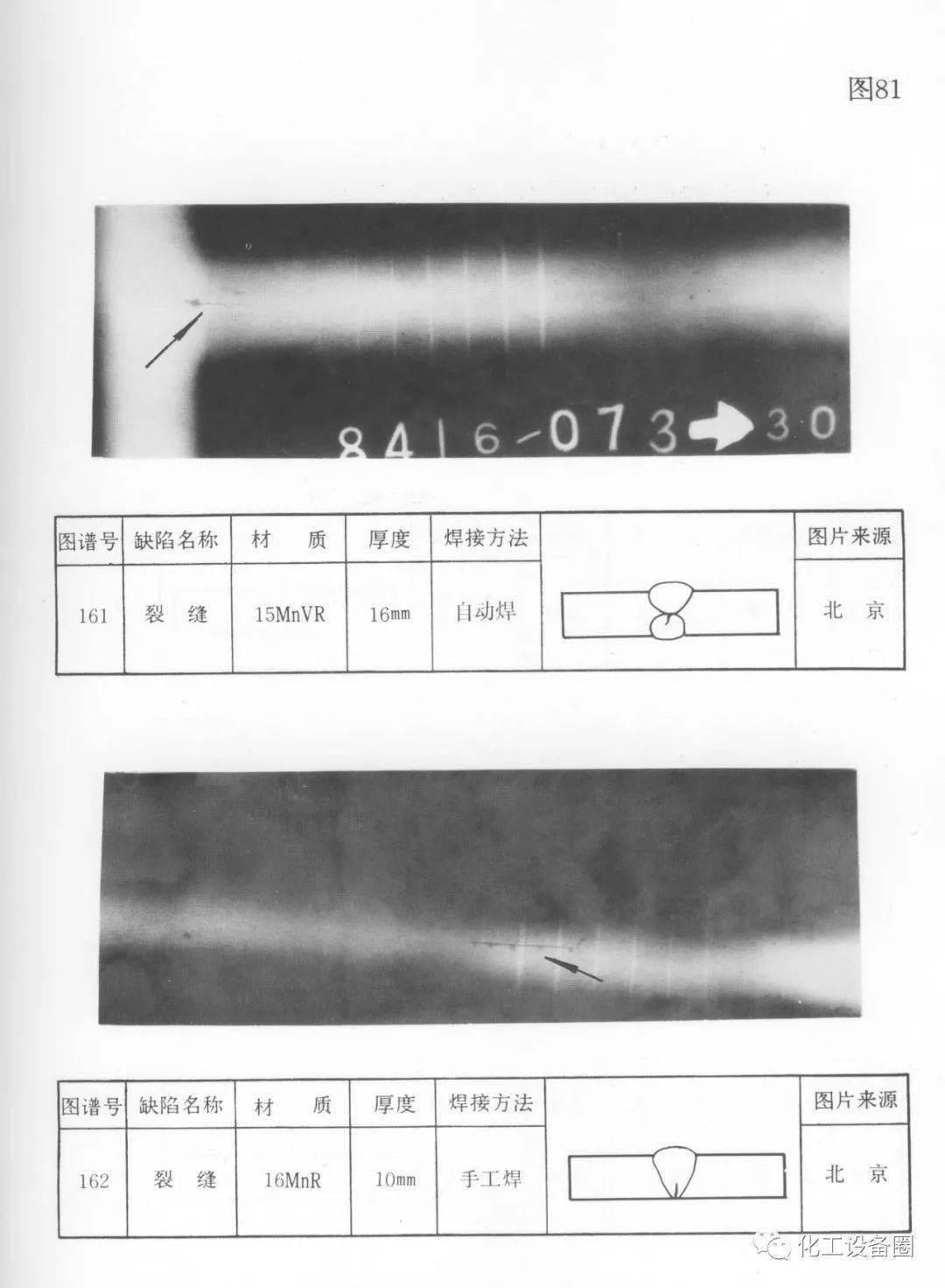 史上最强最全的射线典型缺陷底片图谱