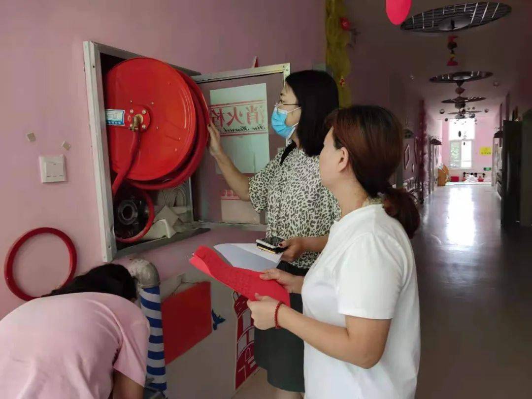 活动|垦利区第二实验幼儿园开展安全隐患排查及卫生大检查活动