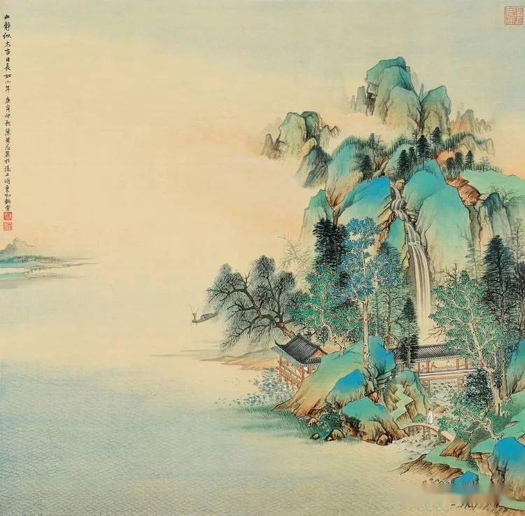 国画名家陈无忌的山水画作品赏析太赞了