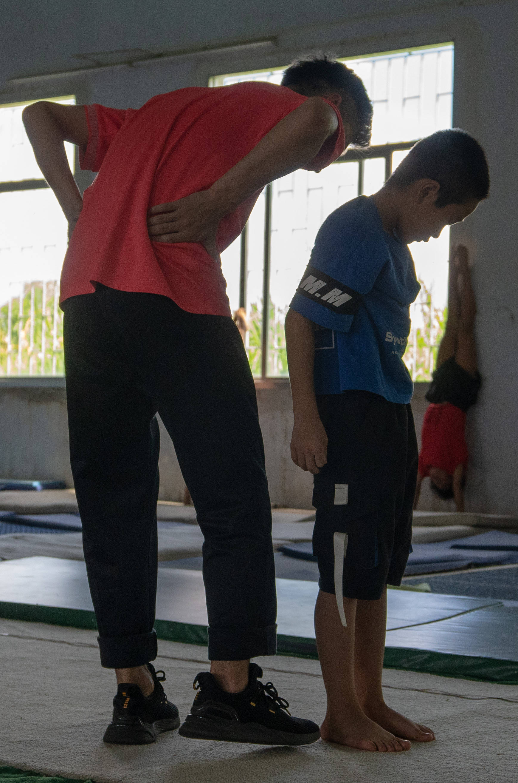 跳水全红婵母校的开学第一堂跳水训练课