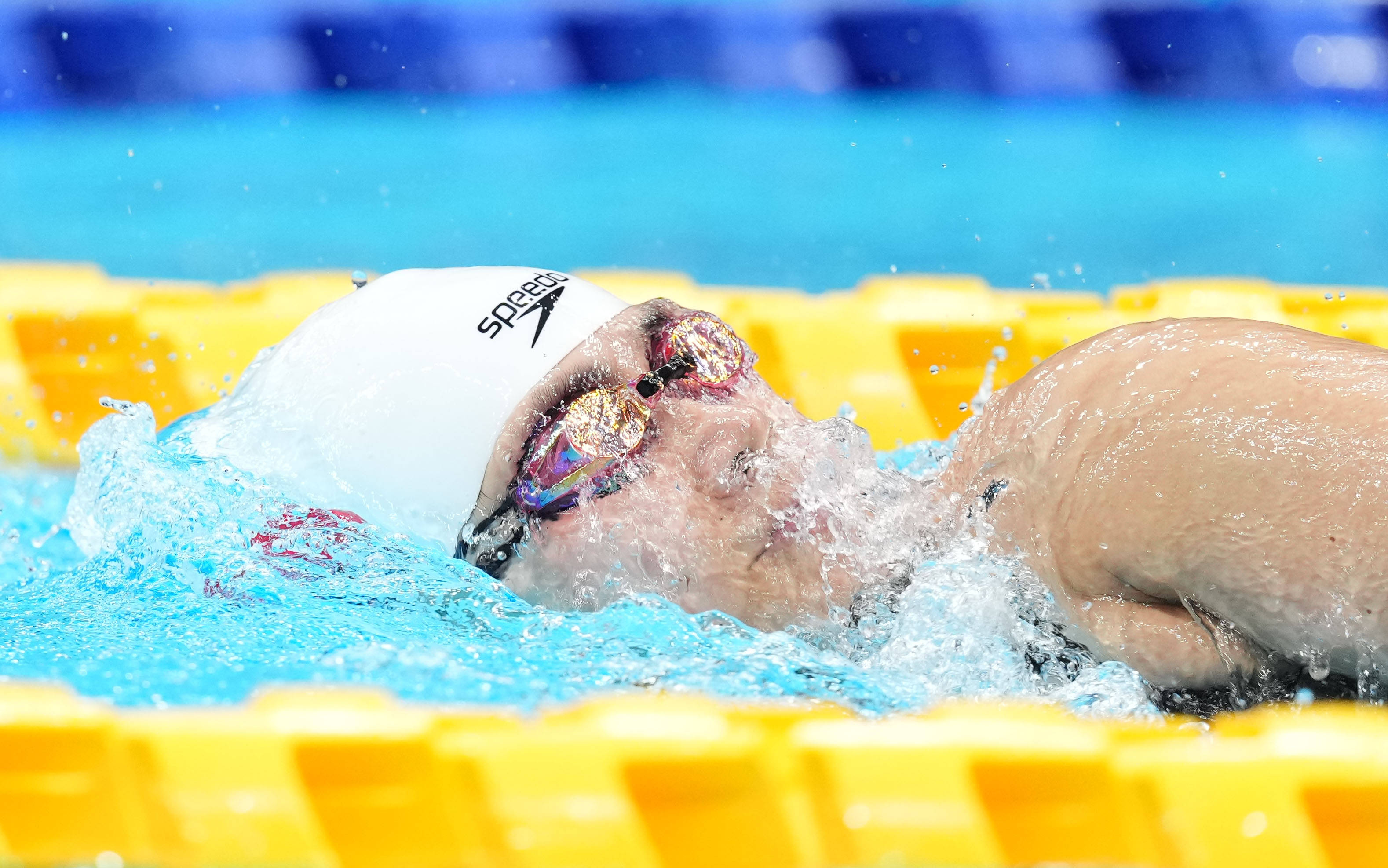 游泳——蒋裕燕获女子400米自由泳s6级冠军