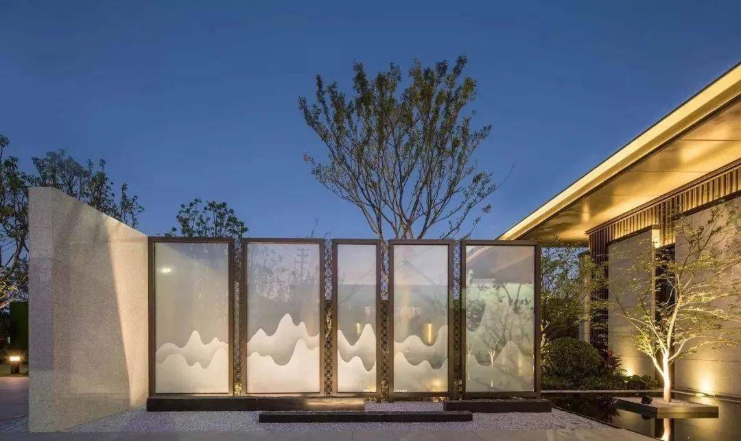 各式各样的景观屏风