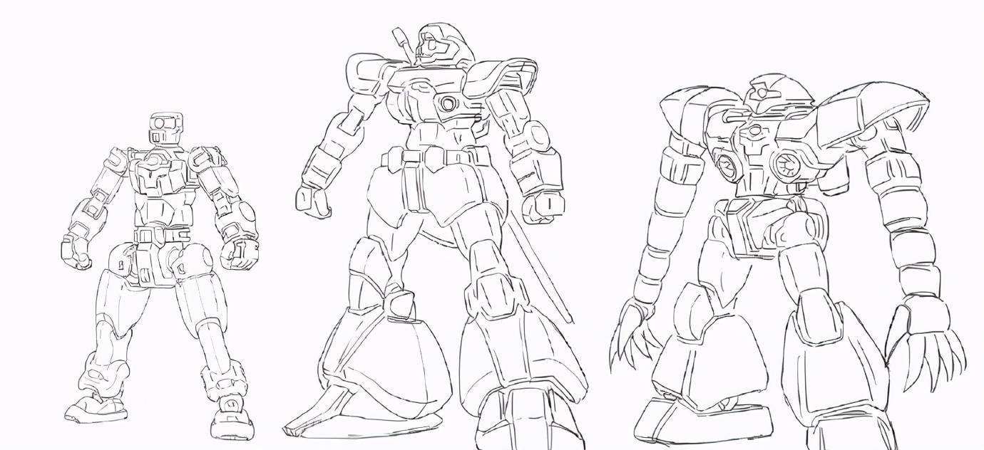 机动战士高达核心扎古创意设计