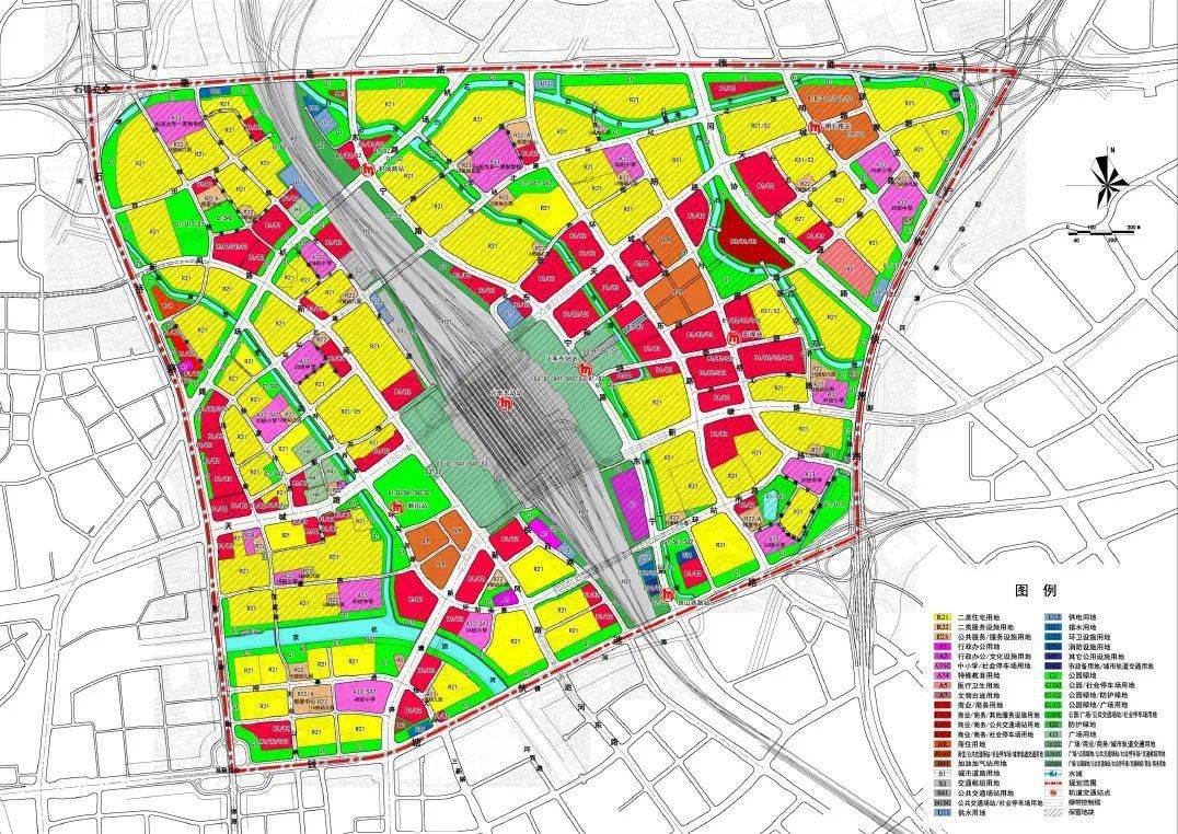艮北新城规划图公示图片
