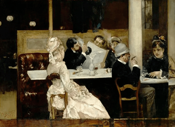 咖啡和名画碰撞融入莫奈艺术香浓醇厚喝一口就沦陷有好物