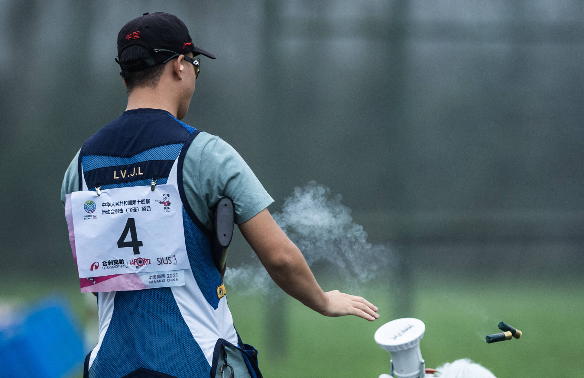 射击——飞碟双向决赛赛况