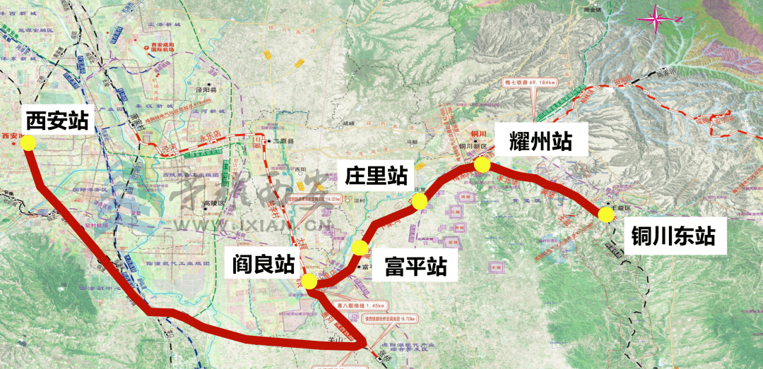 铜川4处铁路车站更名!67"绿巨人"究竟何时开通?