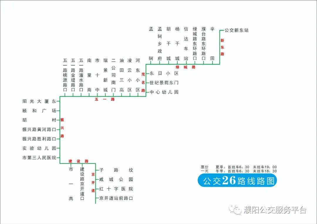 濮阳80路公交车路线图图片