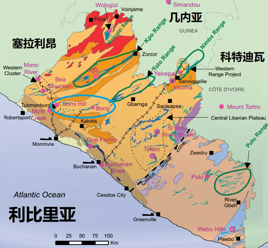 宝豫公司于2008年8月12日获得了利比里亚博米铁矿(bomi)的勘探许可证