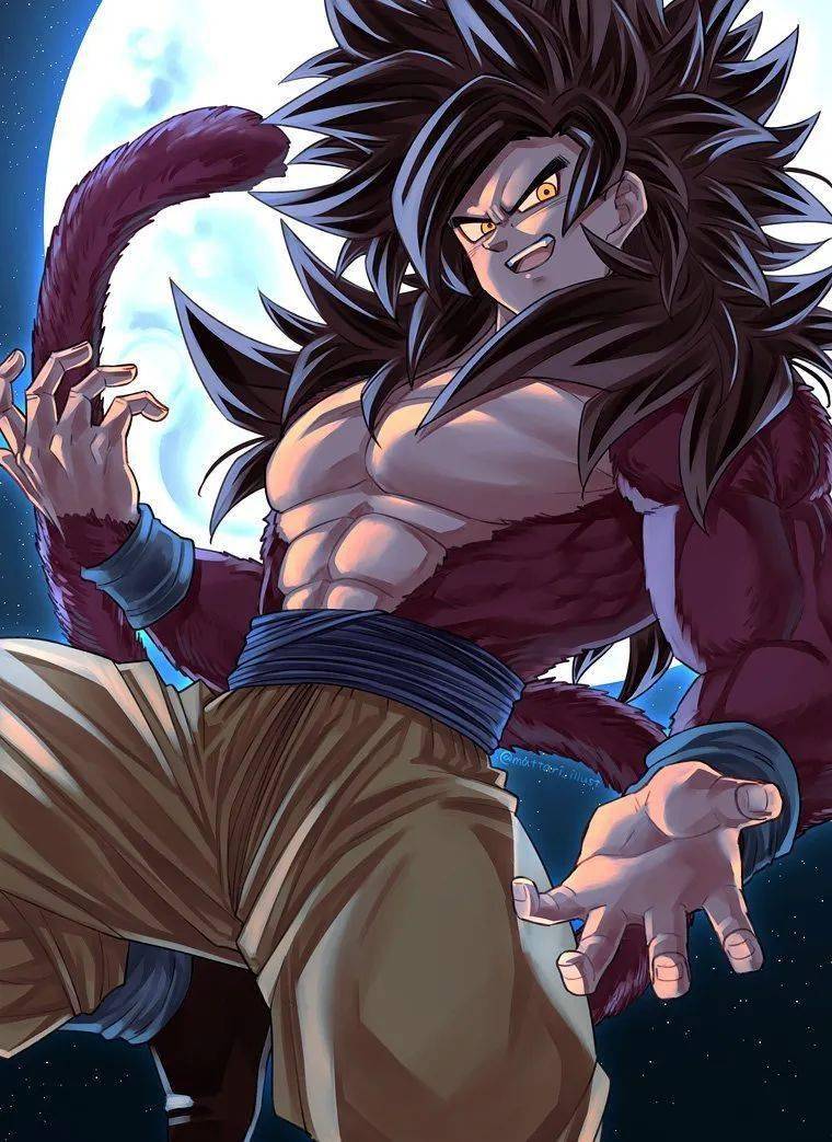 龙珠图集:纯种赛亚人来的最猛