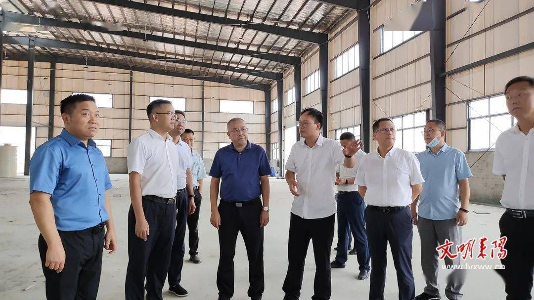 尹立鑫调研大市循环经济产业园重点项目