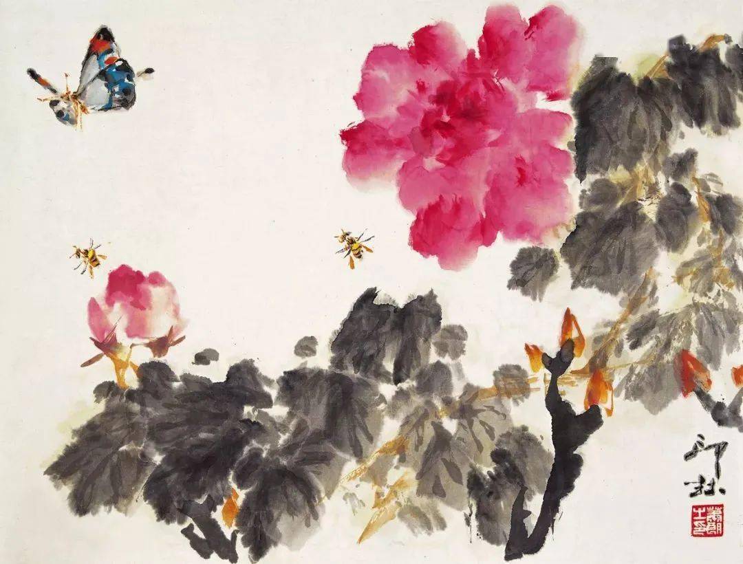 润秀典雅爽劲大气萧朗百幅牡丹芍药分享