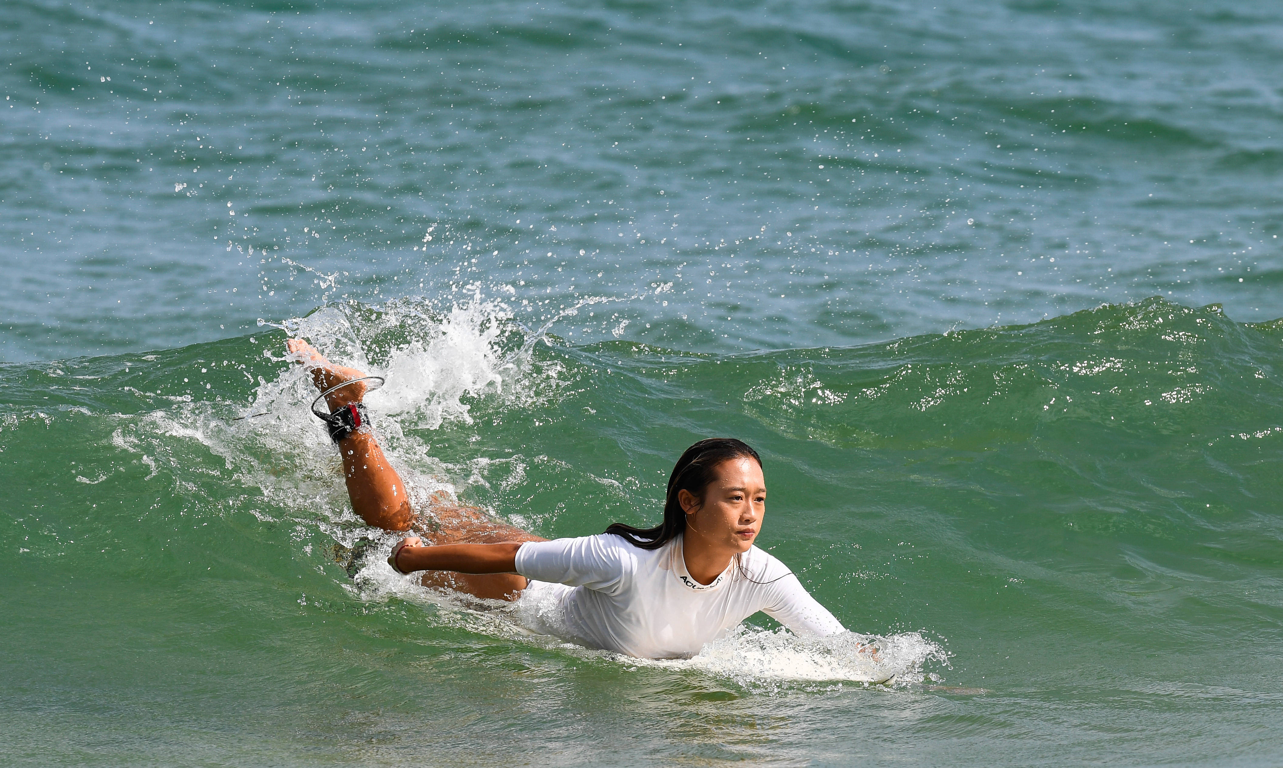 冲浪——女子短板比赛赛况