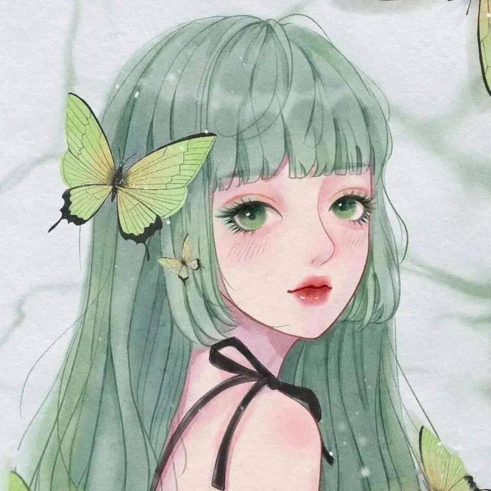 女生动漫头像绝美的小众神仙风动漫头像