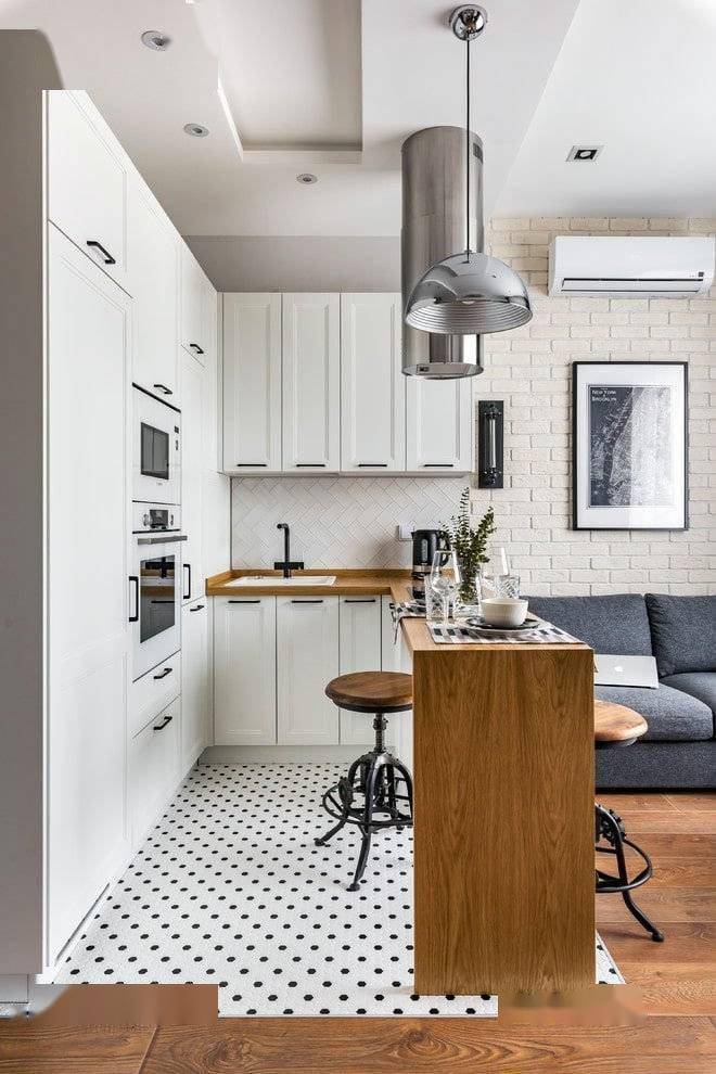 厨房客厅一体32㎡小户型还设置单独衣帽间