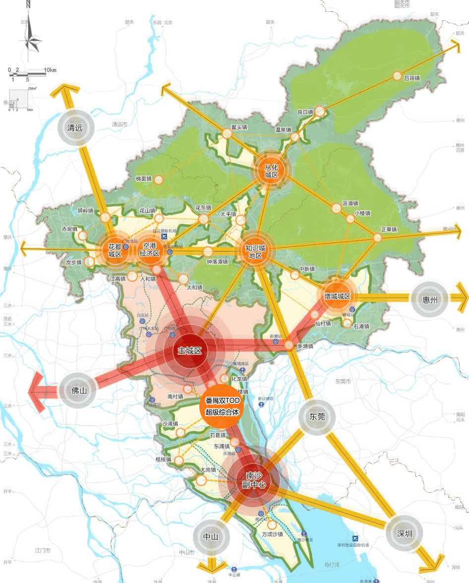 双tod驱动发展,中轴之上新城市中心崛起!