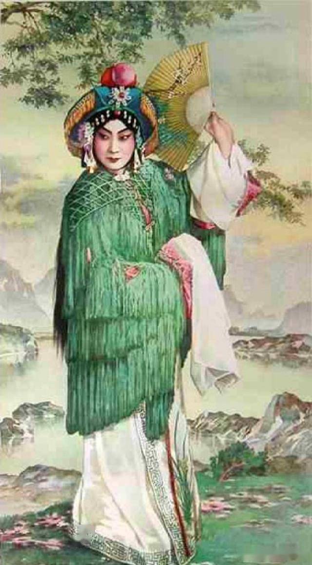 1963年梅兰芳《西施》1957年《西施》1963年梅兰芳《洛神》1956年