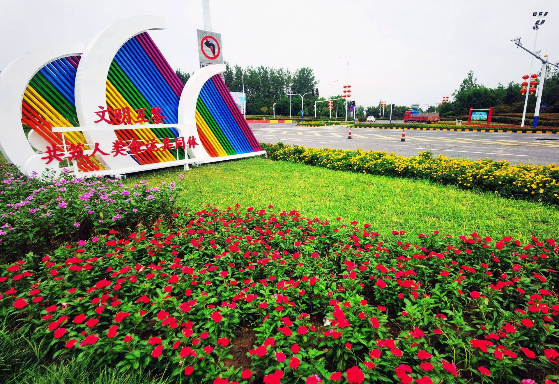 蚌埠"城市出入口"美颜升级_绿化