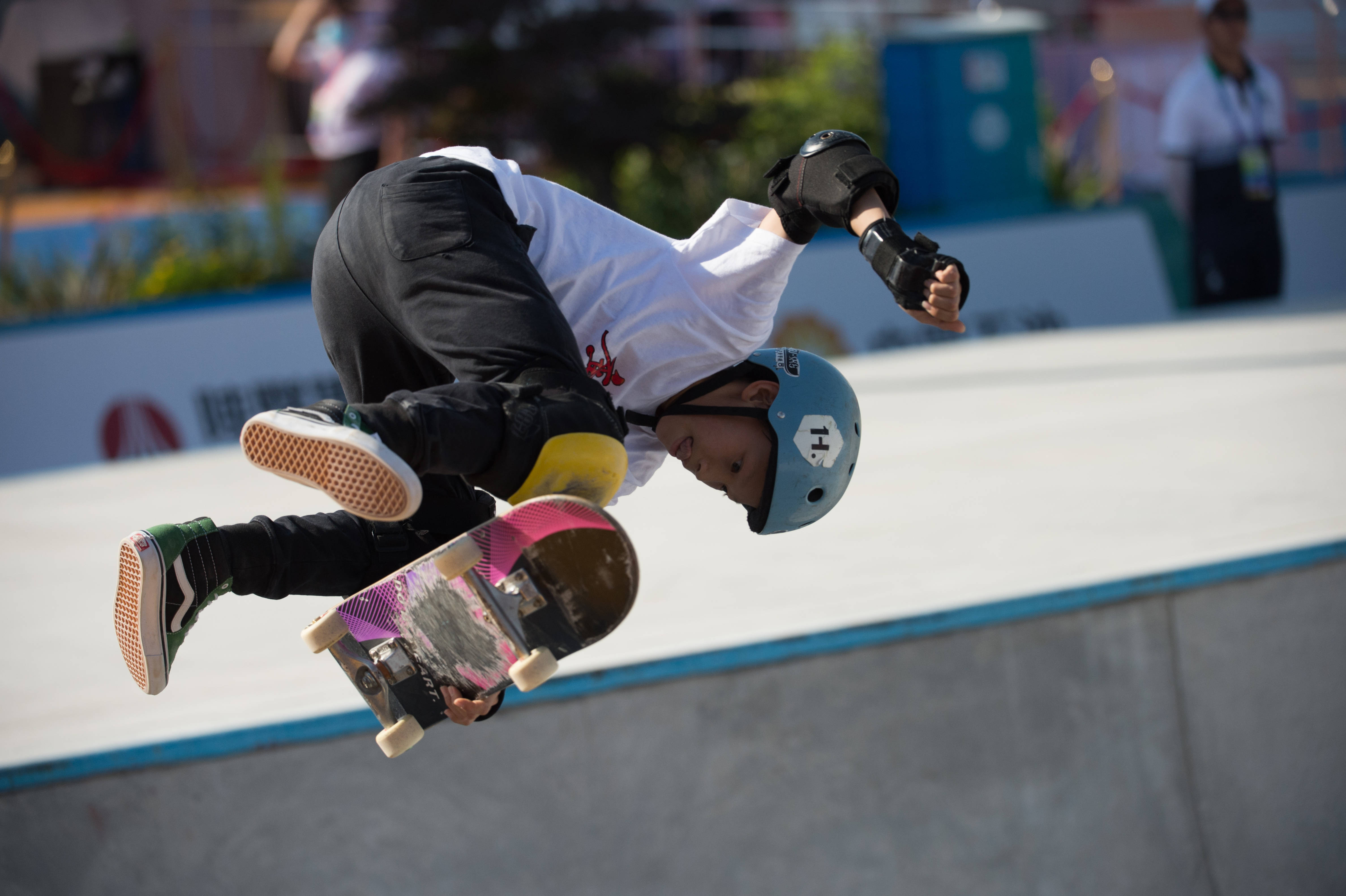 滑板男子碗池赛决赛赛况