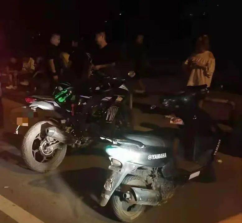 大快人心朝阳多辆炸街车鬼火被查获