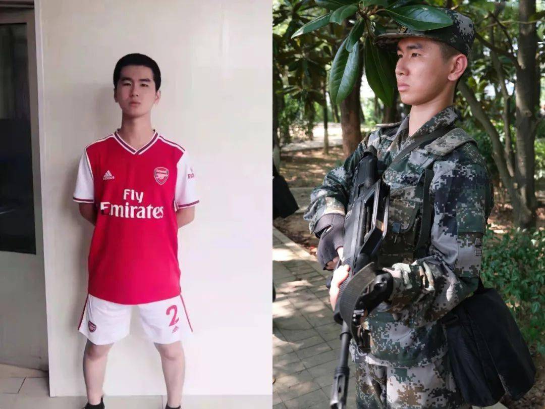 从学霸到军人军校新生对比照来了