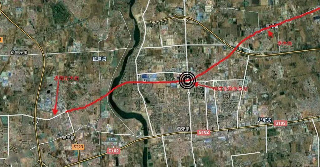 燕郊地鐵高鐵將集中爆發二橫四縱最新發布