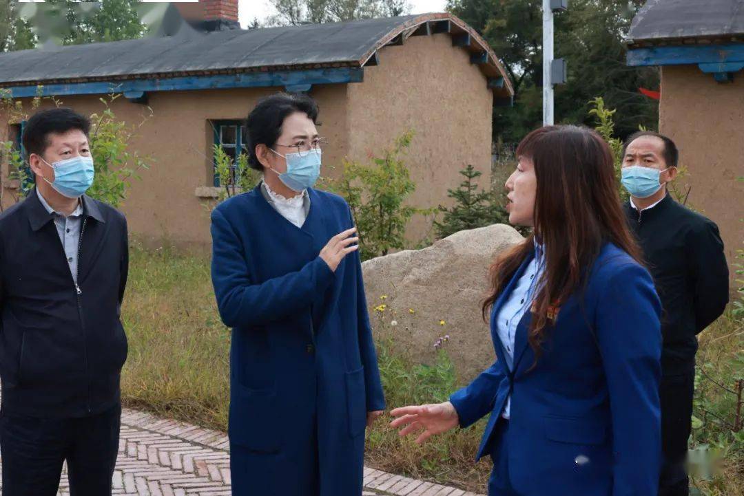 李岩松与省文旅厅厅长张丽娜一行座谈