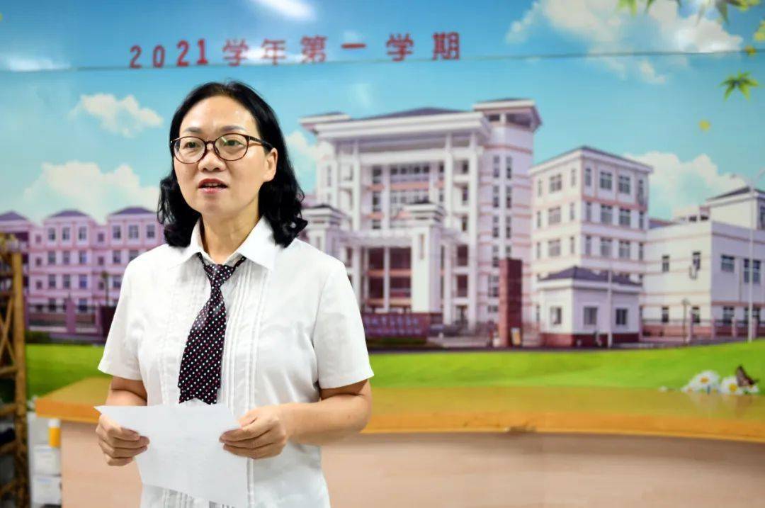 中学部第三周国旗下讲话姜春燕老师新学期新期望