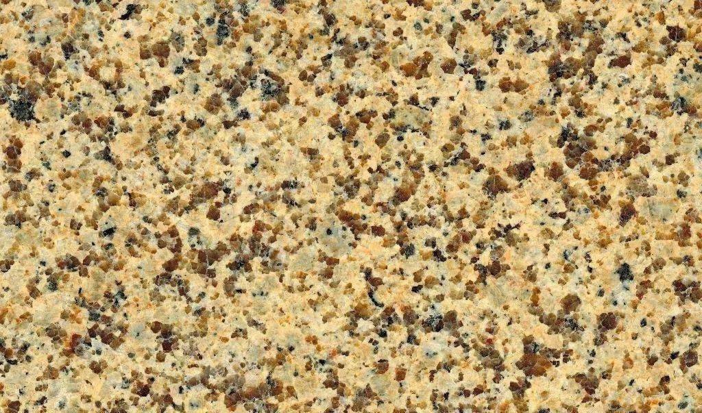 卡拉麦里金光面以金黄色为主,夹杂暗色不规则斑点