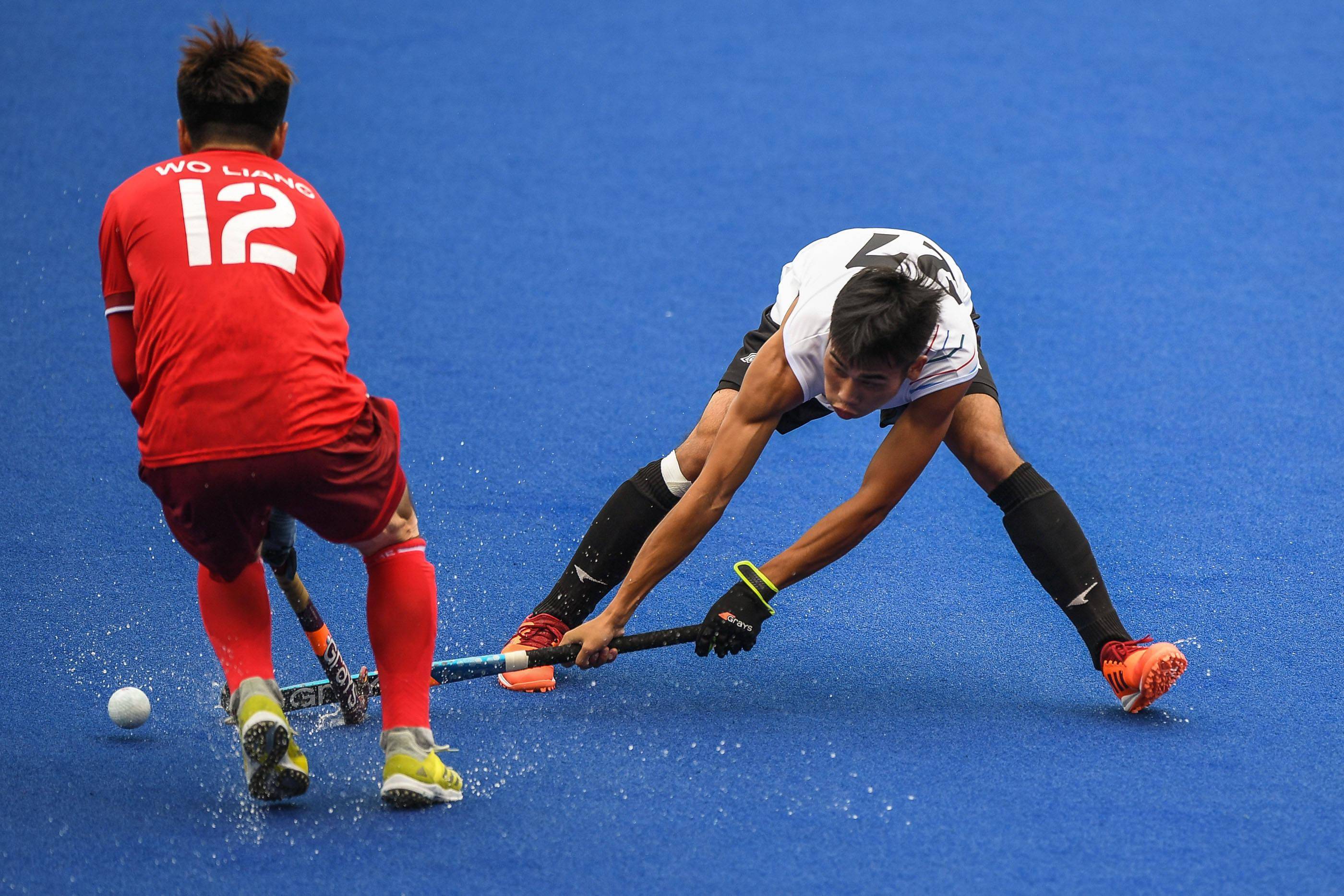 视觉直击全运赛场|男子曲棍球小组赛:天津胜陕西