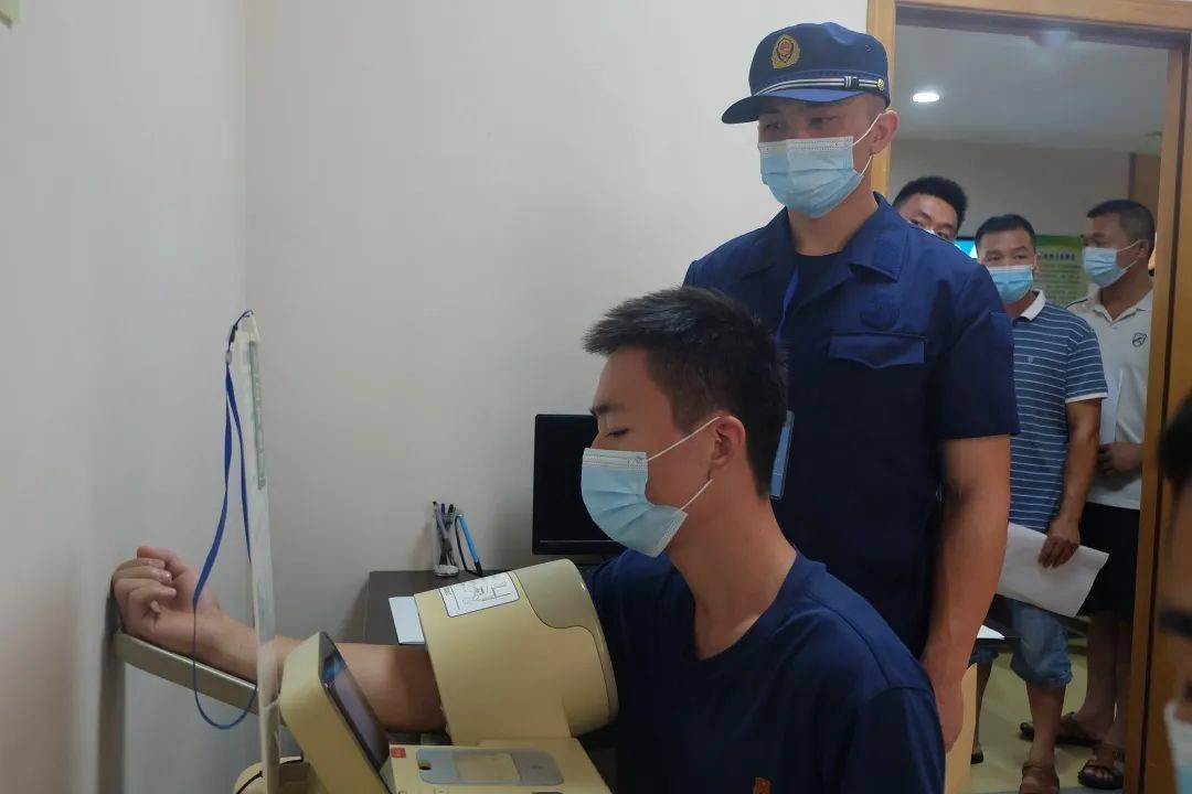 来宾支队2021年消防员招录体检工作圆满结束_要求