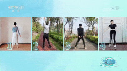 木棒|哪些动作可以强腰健背？“健身九宫格”带您练起来