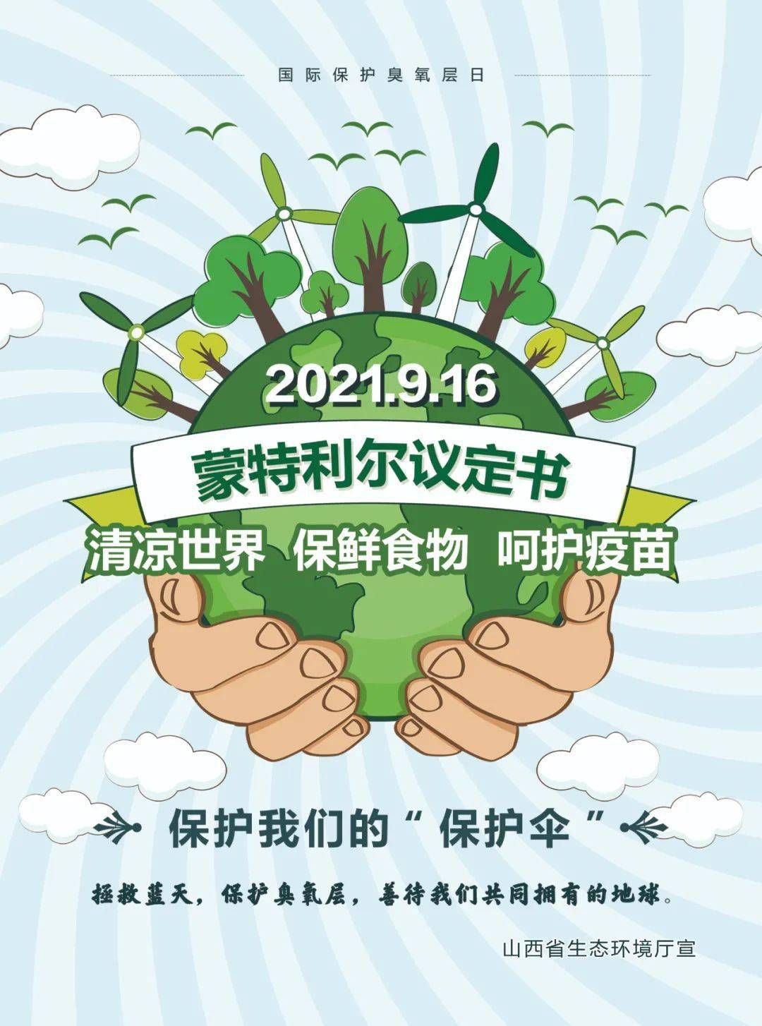 "9·16"国际保护臭氧层日|保护臭氧层, 就是保护自己!