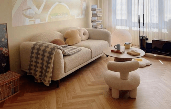 氛围|房屋改造|秋季爆火的奶油小屋，5步打造