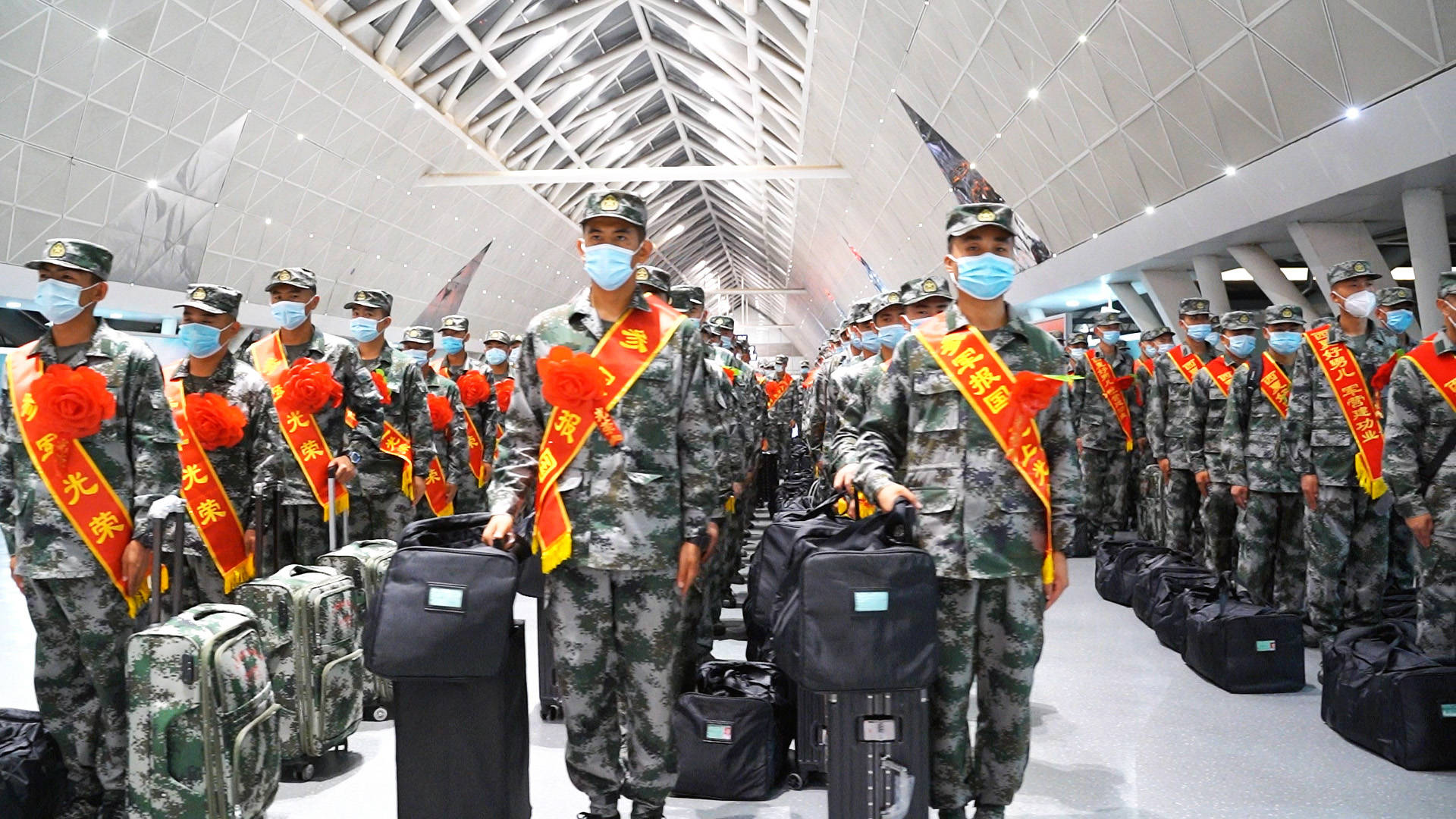 宁夏2021年下半年征集新兵16日开始起运入营_征兵