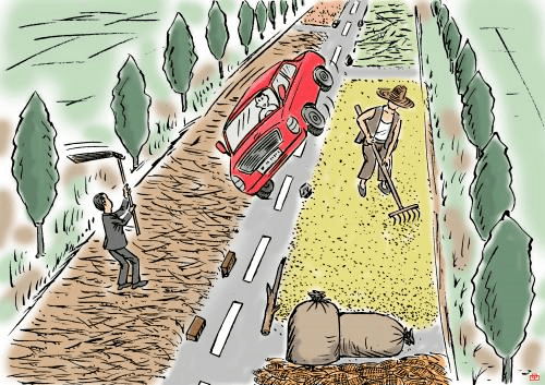 聚焦法治_公路沿线