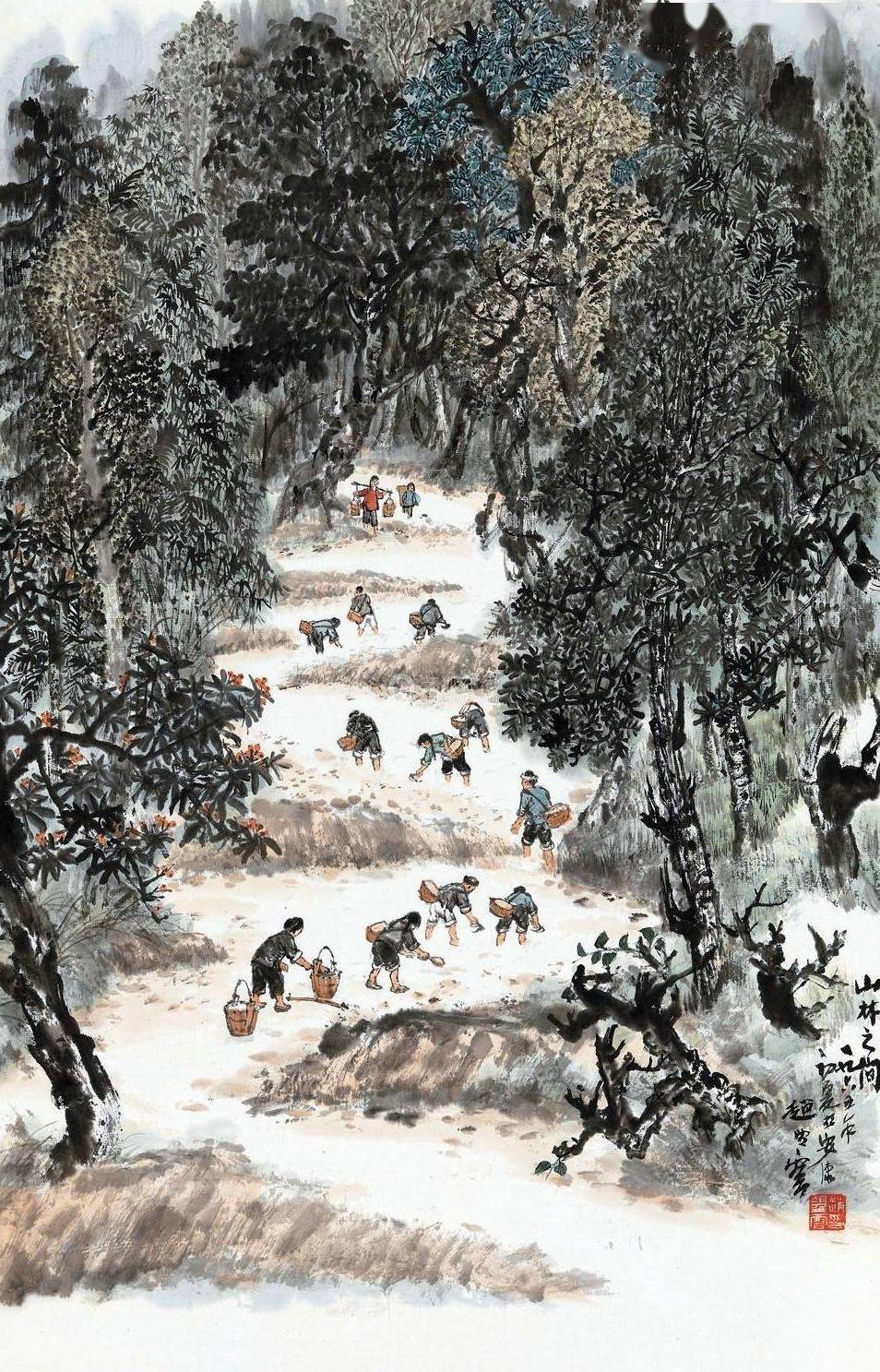 時代物　中国古画 怀旧60年代的画里中国（14）_搜狐网