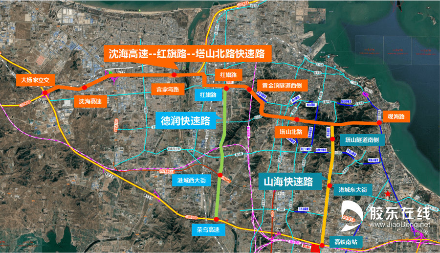 烟台快速路效果图图片