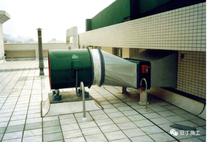 屋面风机及附件安装正确