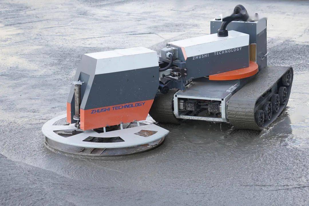 混凝土地面处理机器人取代工人上岗了