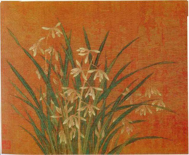 历代名家笔下的兰花图高洁典雅